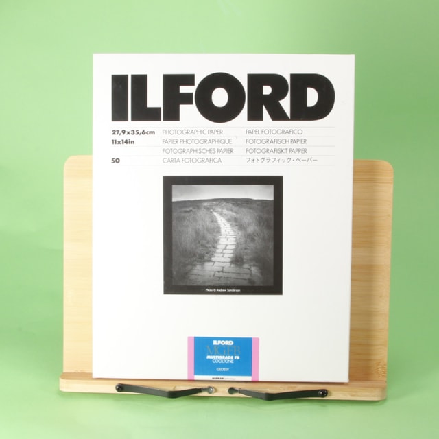Ilford MGFB Multigrade FB Cooltone Glossy 11x14 Paper - 50 Sheets