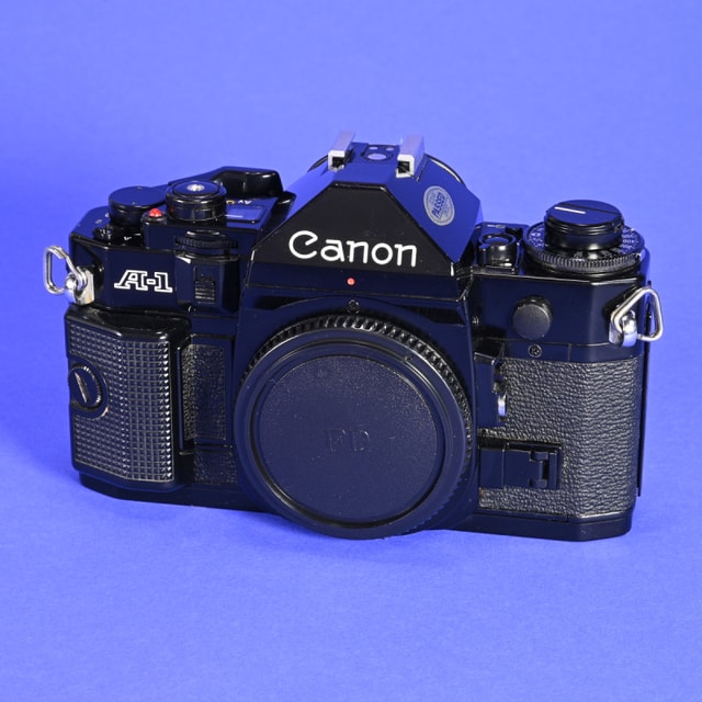 Canon A-1 Camera (Black) - Refurbished
