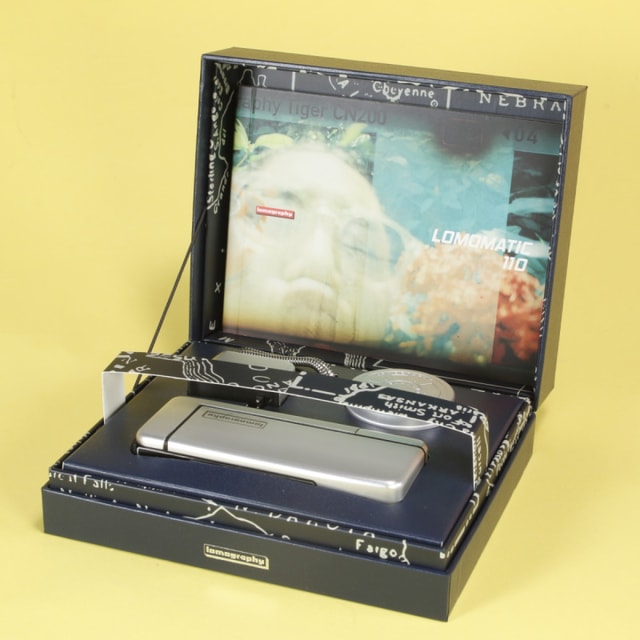 Lomomatic 110 Camera & Flash - Metal edition