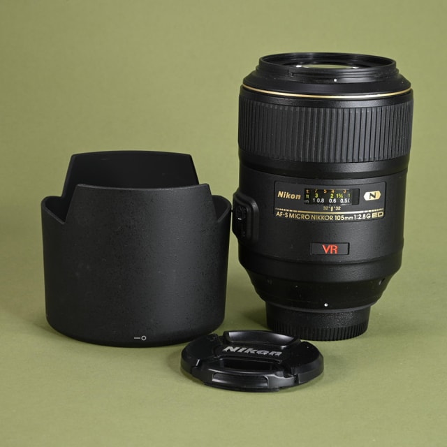 Nikon 105mm f2.8 G ED VR Micro-Nikkor N Lens for Nikon AF-S