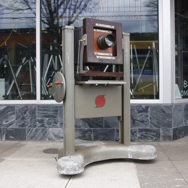 Deardorff P8 8x10 Studio Camera with Bausch and Lomb Tessar f4.5 Lens