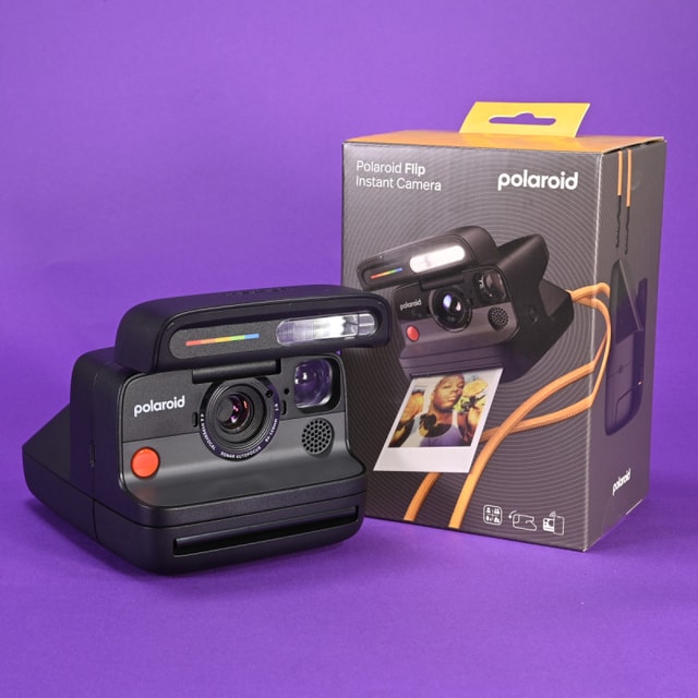 Polaroid Flip Instant Camera - Black