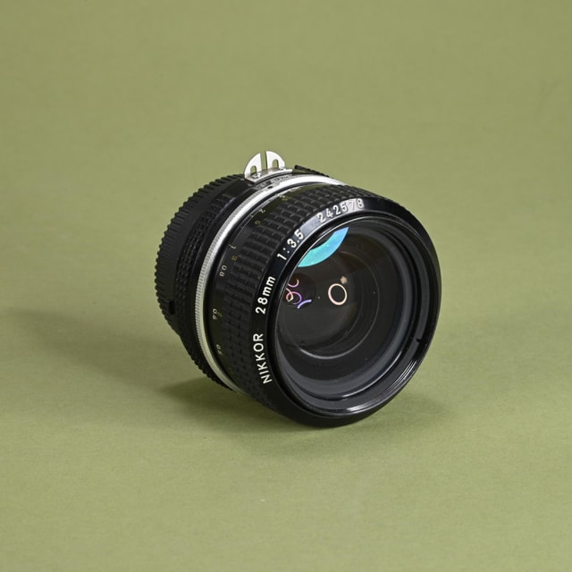 Nikon 28mm f3.5 Nikkor Lens for Nikon AI