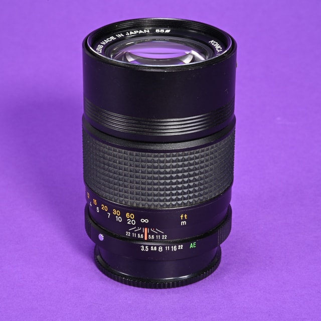 Konica 135mm f3.5 Hexanon AR Lens for Konica AR