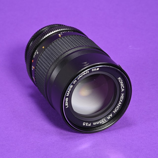 Konica 135mm f3.5 Hexanon AR Lens for Konica AR