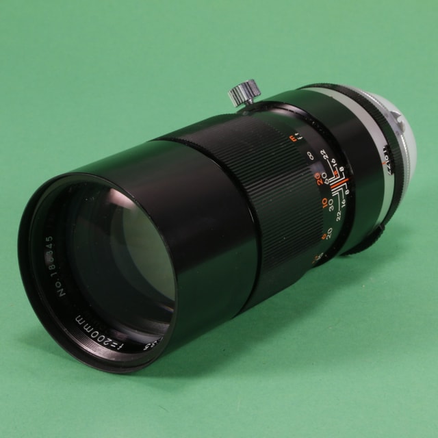 Tamron 200mm f3.5 Auto Lens for Adapt-A-Matic With Nikon Non-AI Adapter
