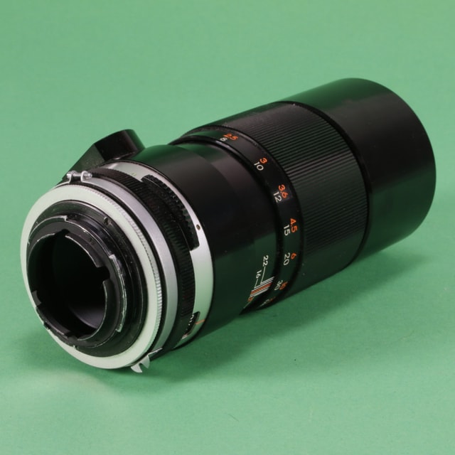 Tamron 200mm f3.5 Auto Lens for Adapt-A-Matic With Nikon Non-AI Adapter
