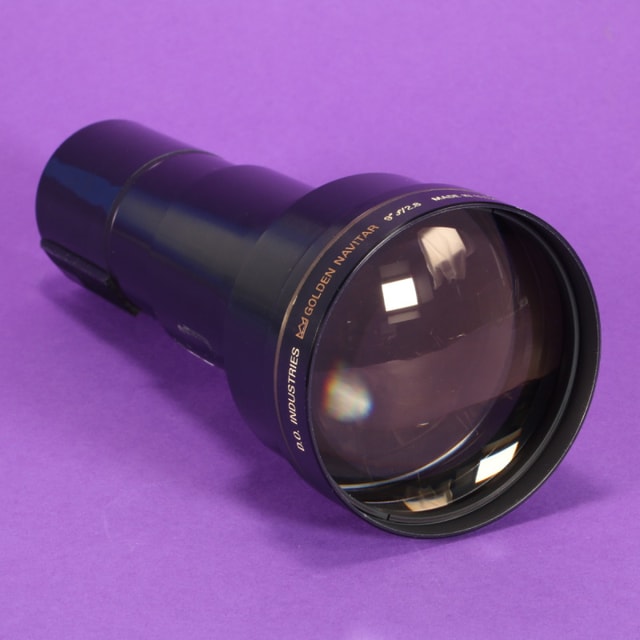 D.O. Industries 9in f2.8 Golden Navitar Projection Lens