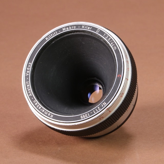 Kamerabau-Anstalt-Vaduz 4cm f3.5 Kilfitt-Makro-Kilar E Lens for Exakta