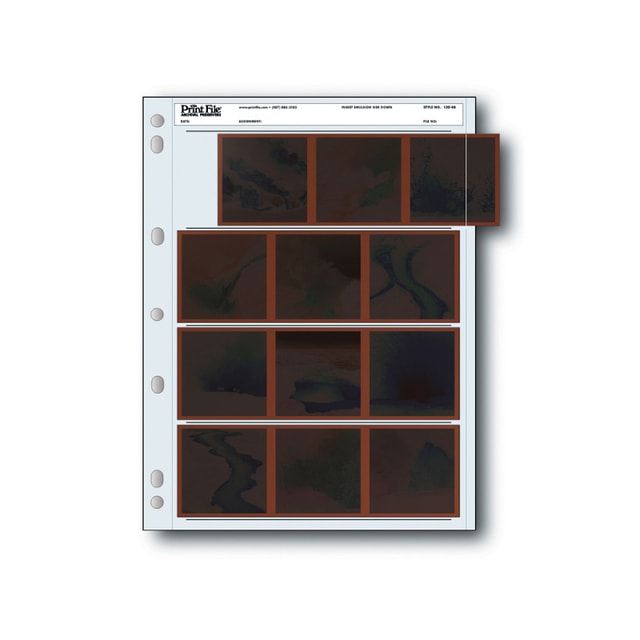 Print File 120-4B 120 Negative Preserver Pages - 100 sheets