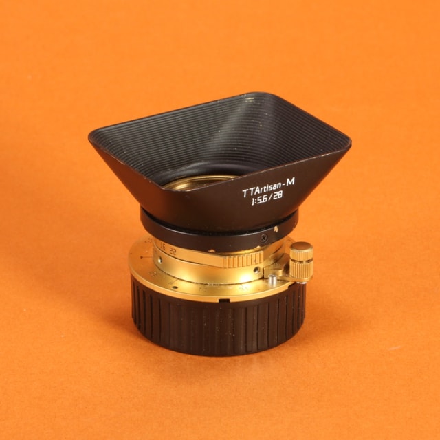 TTArtisan 28mm f5.6 DJ-Optical Lens for Leica M - Brass