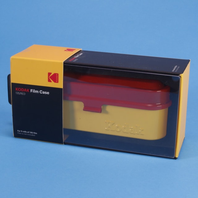 Kodak 135 Film Case - Red and Yellow