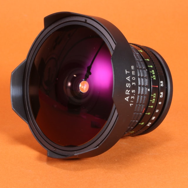 Arsenal 30mm f3.5 Arsat Lens for Kiev 60 with Pentax 645 Adapter