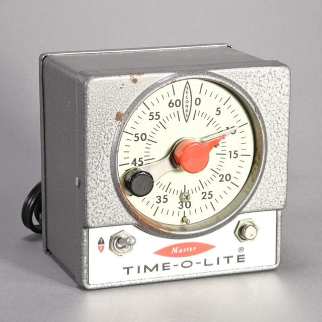 Industrial Timer Corp Master Time-O-Lite Darkroom Timer Model M-72