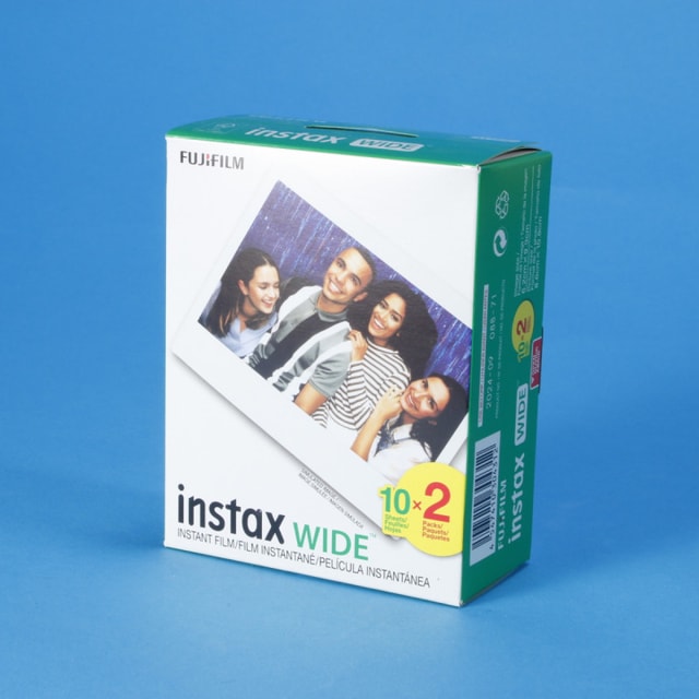 Fuji Instax Wide Color Film - 2 packs of 10 photos