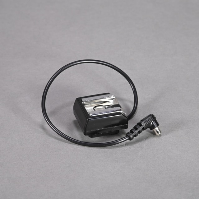 Hot Shoe with PC Sync Cord