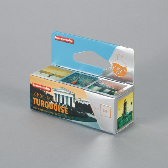 Lomography Lomochrome Turquoise XR 100-400 Film - 120