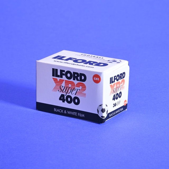 Ilford XP2 Super 400 35mm Film - 36 Exposures - Football Collector Edition
