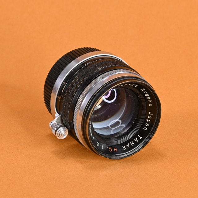 Tanaka Kogaku 5cm f2 Tanar H.C. Lens for M39