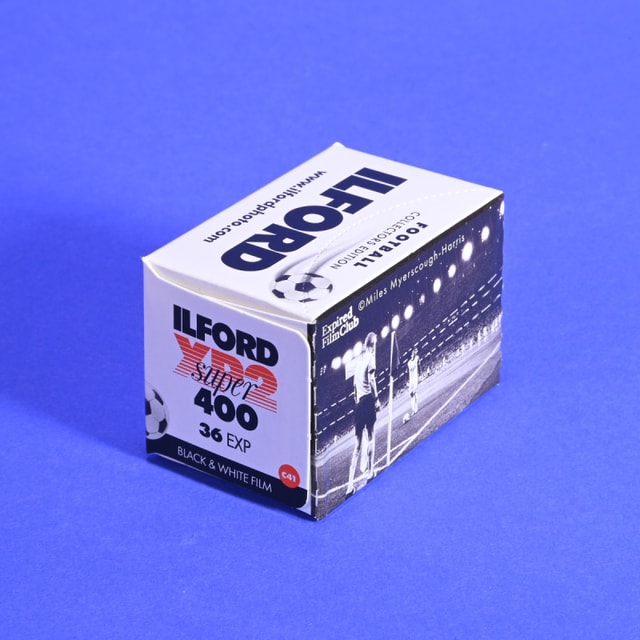 Ilford XP2 Super 400 35mm Film - 36 Exposures - Football Collector Edition