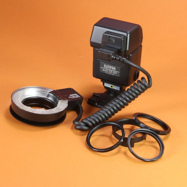 Sunpak Auto DX 8R Macro Flash Ring for Canon FD