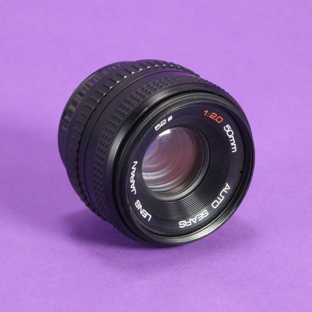 Sears 50mm f2 Auto Lens for Pentax PK-M