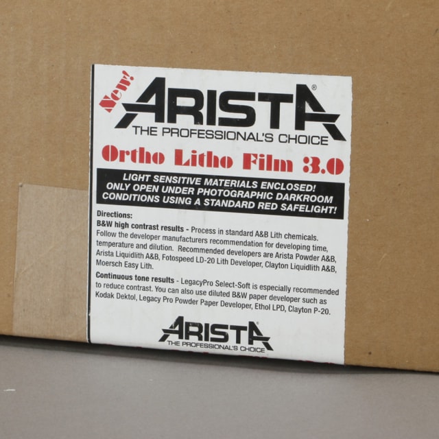 Arista Ortho Litho Film 3.0 - 14x17/10 Sheets