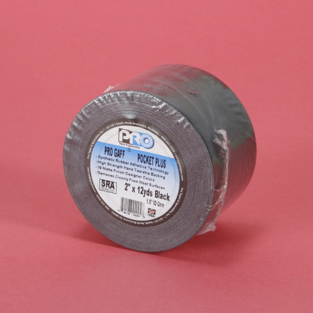 Pro Gaff Black Gaffer's tape - 2 inch x 12 yards