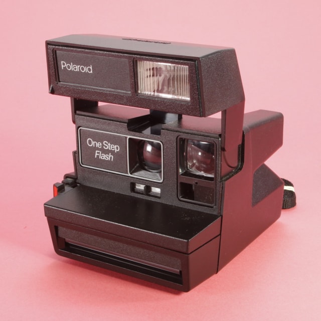 Polaroid One Step Flash Camera