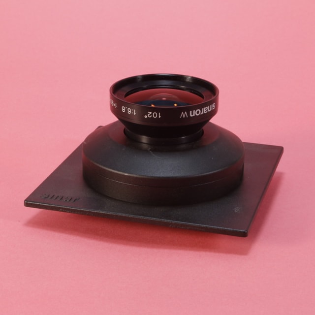 Sinar 90mm f6.8 Sinaron W MC Lens in Sinar DB Lens Board