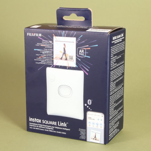 Fuji Instax Square Link Smartphone Printer - Ash White