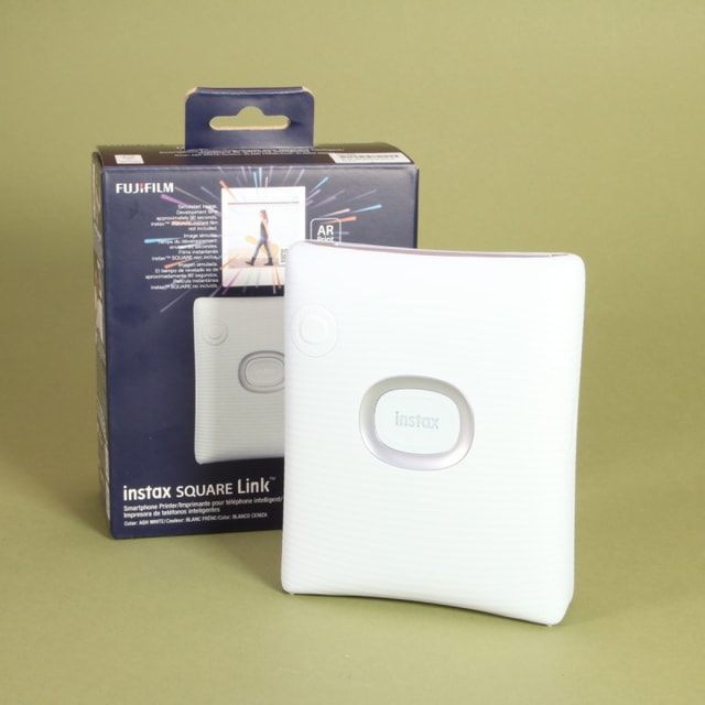 Fuji Instax Square Link Smartphone Printer - Ash White