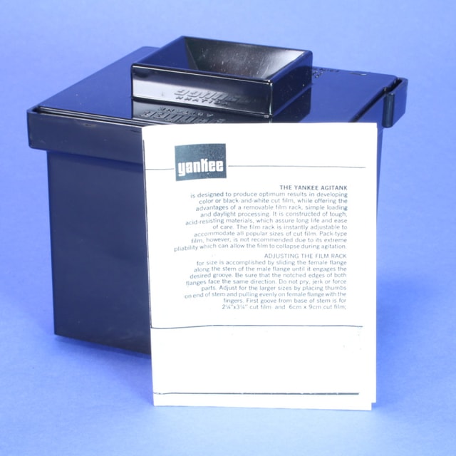 Yankee Sheet Film Developing Tank