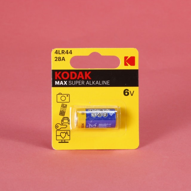 Kodak 4LR44 28A 6V Max Super Alkaline Battery