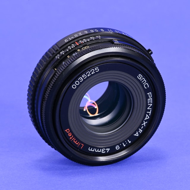 Pentax 43mm f1.9 Limited SMC Pentax-FA Lens for Pentax AF