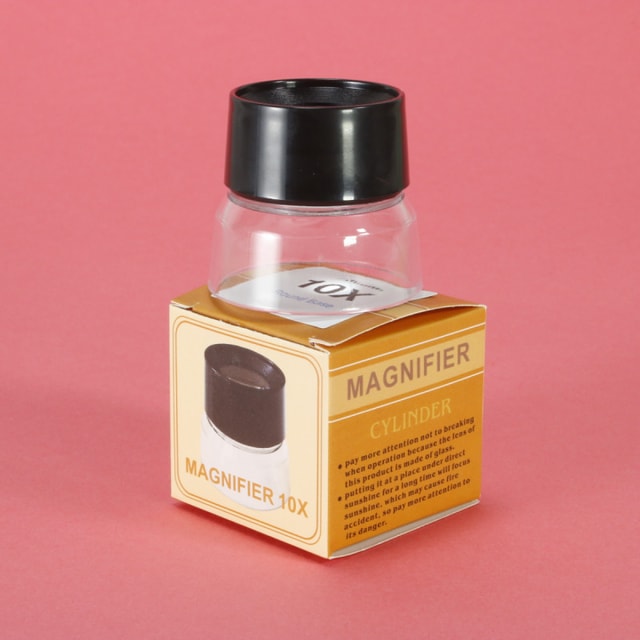 Magnifier 10x Glass Loupe