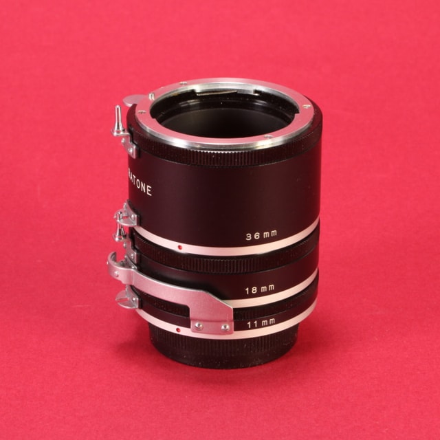 Spiratone Automatic Extension Tube Set for Nikon Non-AI