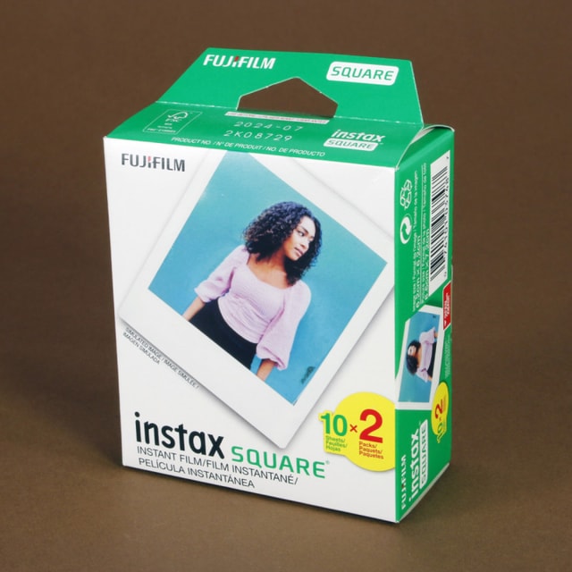 Fuji Instax Square Film - 2 Packs of 10 Photos