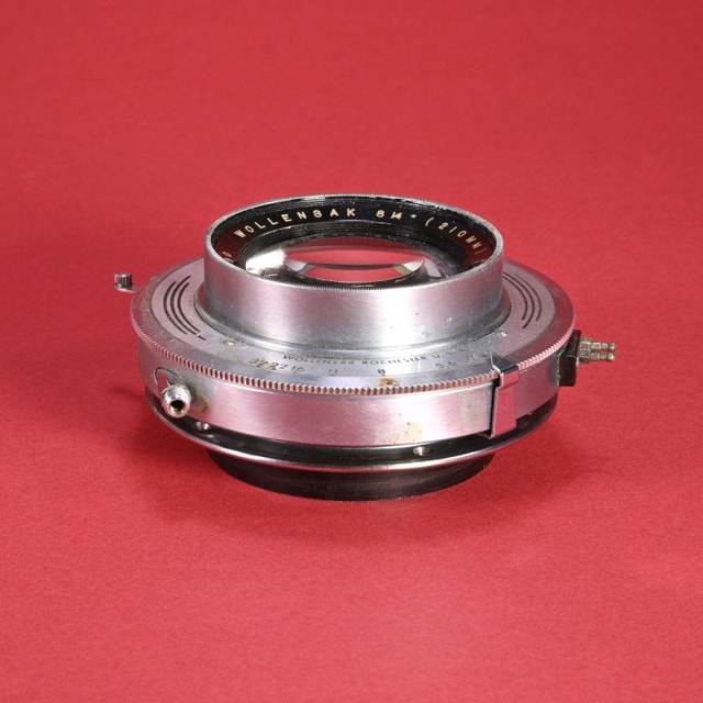 Wollensak 8.25" (210mm) f4.5 Raptar Lens