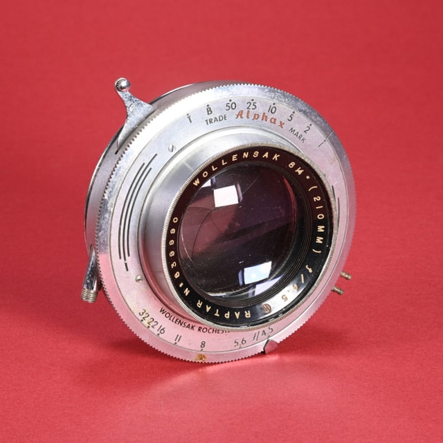 Wollensak 8.25" (210mm) f4.5 Raptar Lens