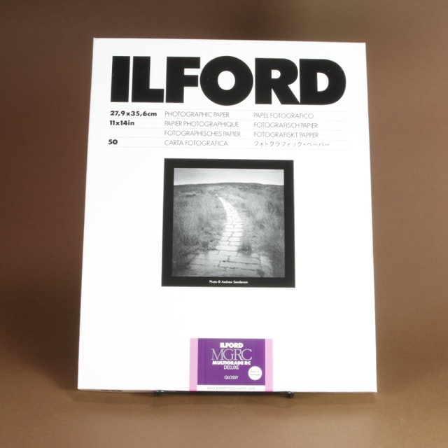 Ilford MGRC Multigrade RC Glossy 11x14 Paper - 50 Sheets