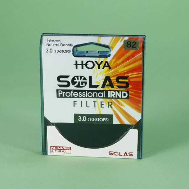 Hoya Solas Infrared Neutral Density IRND 3.0 (10-stops) Filter - 82mm
