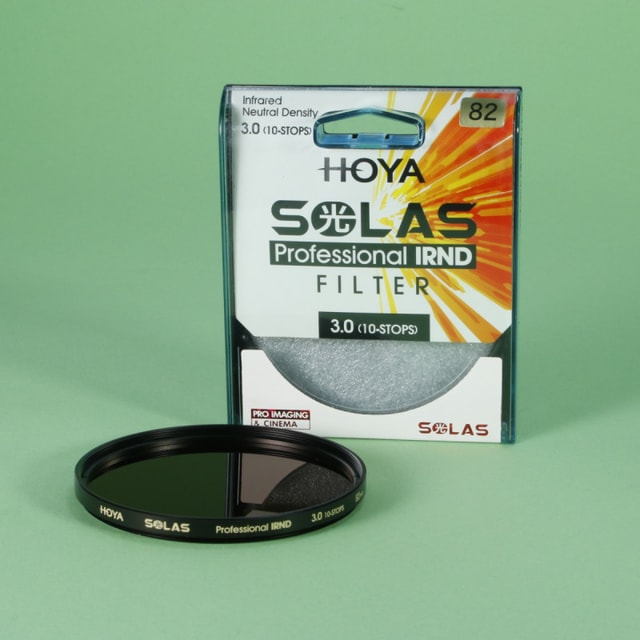 Hoya Solas Infrared Neutral Density IRND 3.0 (10-stops) Filter - 82mm