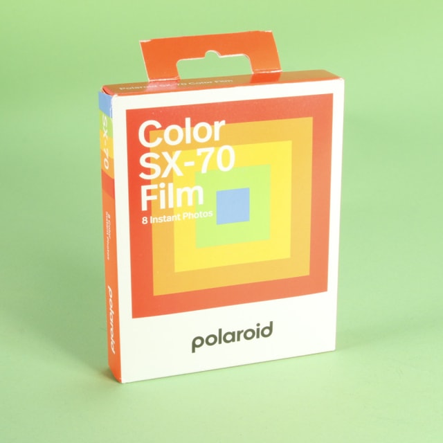 Polaroid Color SX-70 Film - 8 Instant Photos
