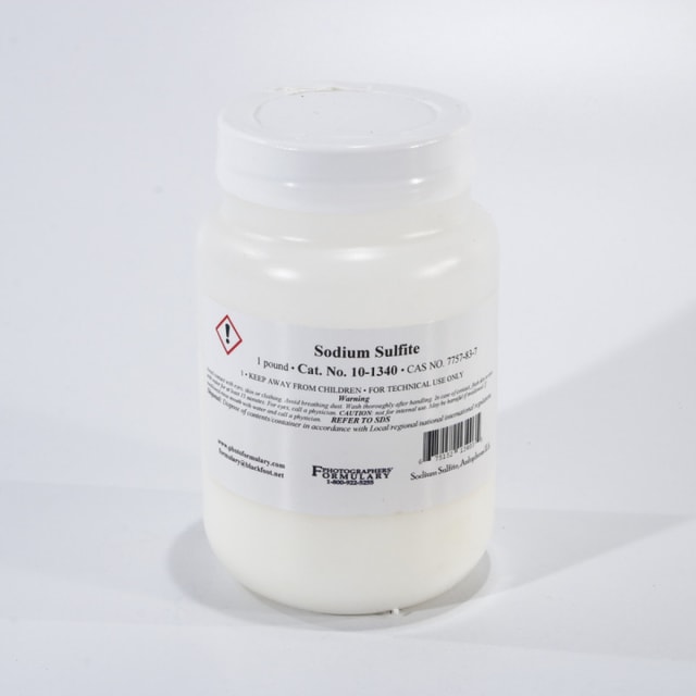 Photographer's Formulary Sodium Sulfite, Anhydrous - 1 lb
