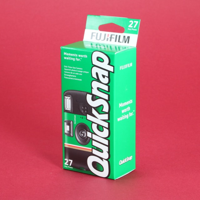 Fujifilm QuickSnap Flash 400 One Time Use Camera - 27 Exposures