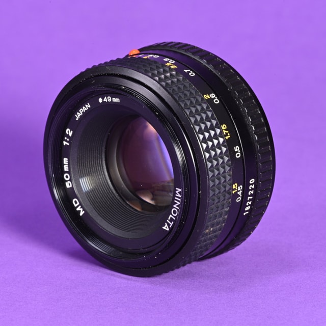 Minolta 50mm f2 Lens for MD