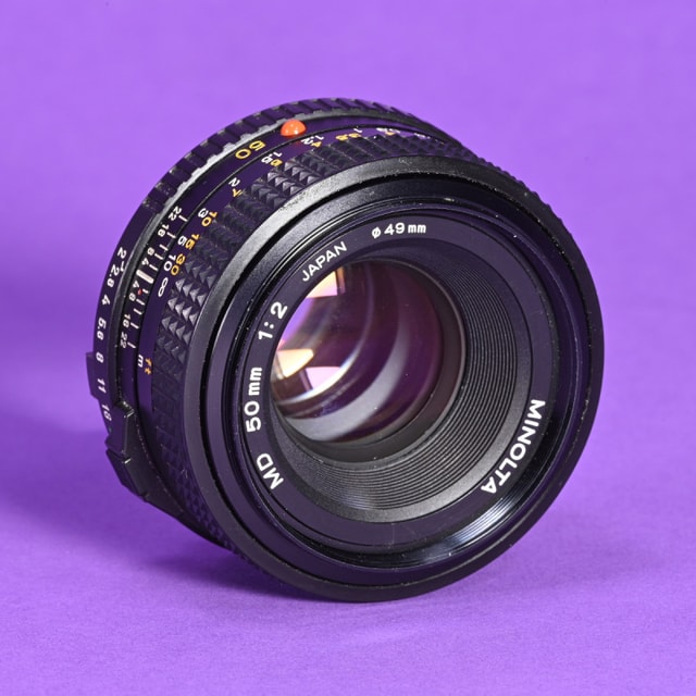 Minolta 50mm f2 Lens for MD