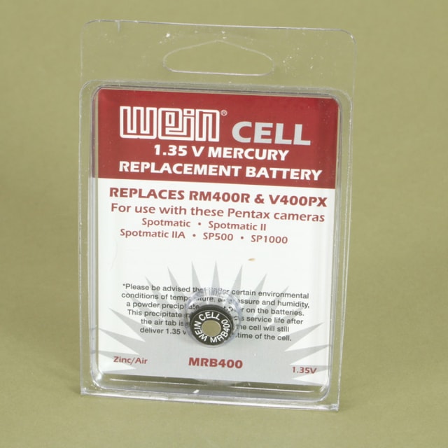 Wein Cell MRB-400 1.35V Zinc/Air Mercury-Free Battery