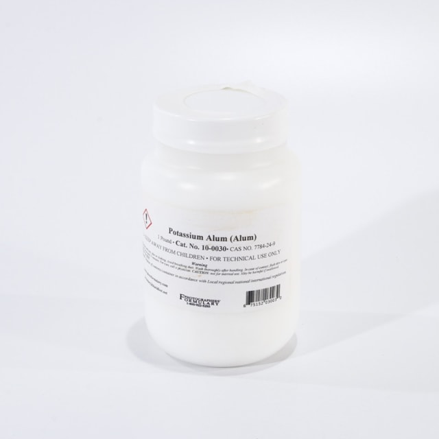 Photographer's Formulary Potassium Alum - 1 lb